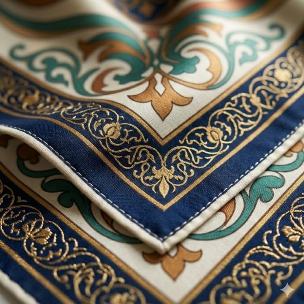 Lale-i Rumi Twill İpek Eşarp